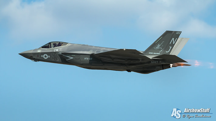2023 US Navy F-35C Lightning II Demonstration Team Airshow Schedule Released