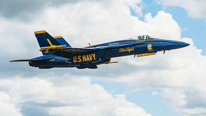 The First Blue Angels Super Hornet Has Arrived In Pensacola