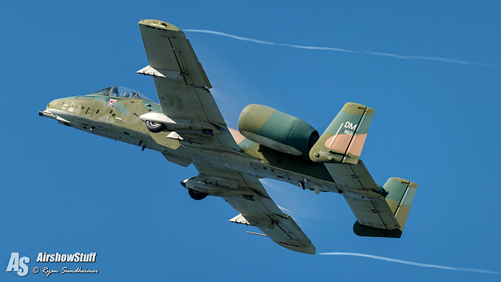 USAF A-10 Thunderbolt II Demonstration Team 2023 Airshow Schedule Released