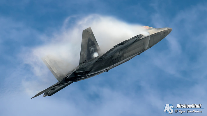USAF F-22 Raptor Demonstration Team 2023 Airshow Schedule Released