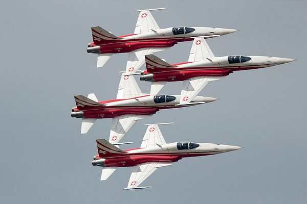 Patrouille Suisse Pilots Safe After Mid-Air Collision And Crash In The Netherlands