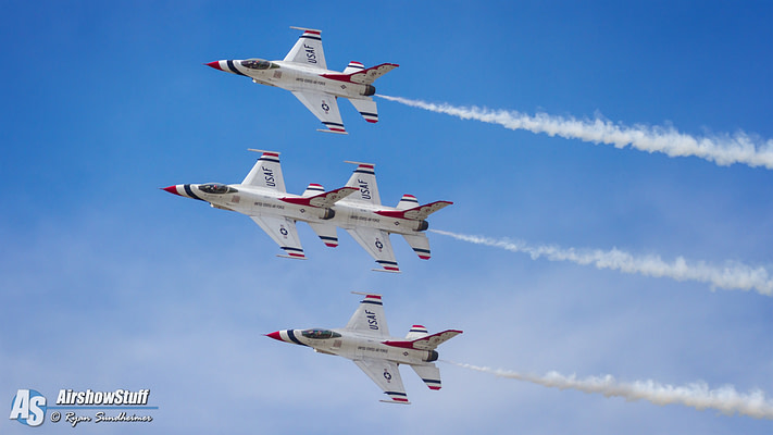 USAF Thunderbirds 2017 Airshow Schedule Released