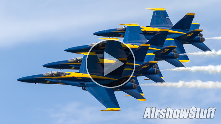 WATCH:  Blue Angels Wow The Crowd With Their Legendary High Show