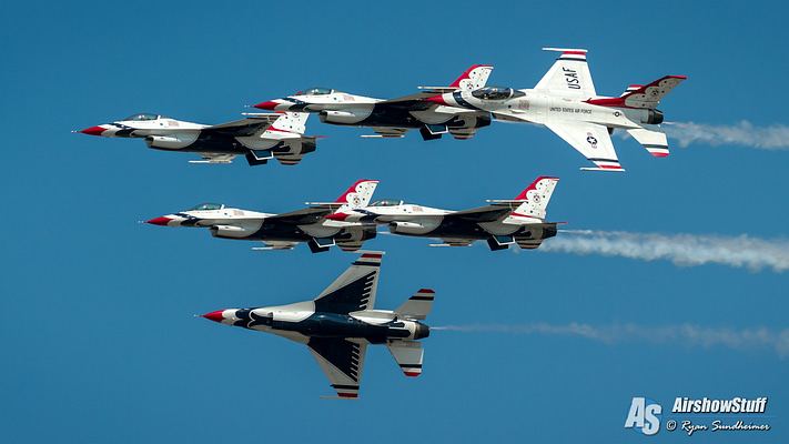 USAF Thunderbirds 2018 Airshow Schedule Released