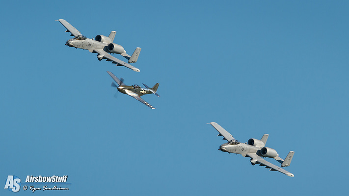 Rare USAF Heritage Flight Formation To Perform Super Bowl LII Flyover