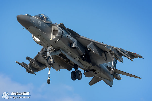 2019 USMC AV-8B Harrier Demonstrations Schedule Released