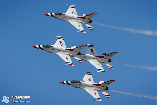 USAF Thunderbirds 2020 Preliminary Airshow Schedule Released