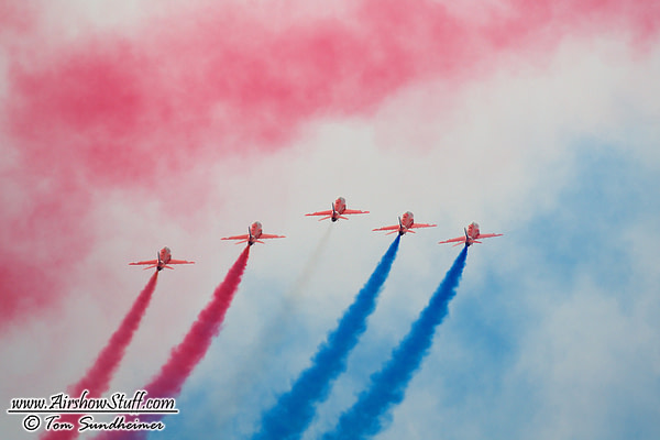 Royal Air Force Red Arrows Announce Initial Schedule For 2019 US And Canada Tour