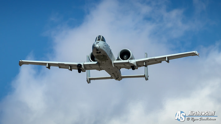 USAF A-10 Thunderbolt II Demonstration Team 2020 Airshow Schedule Released