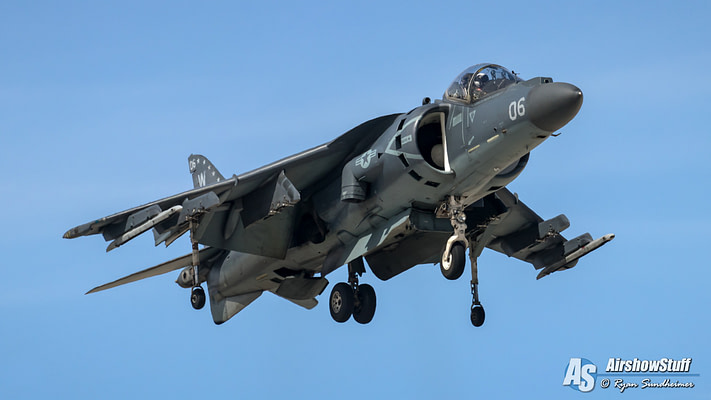 2020 USMC AV-8B Harrier Demonstrations Schedule Released