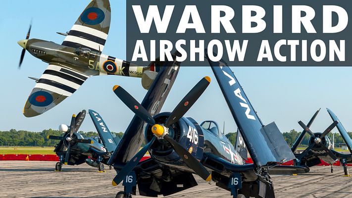 Featured Video: “Warbird Airshow Action” Brings You Nearly An Hour Of Vintage Aircraft Highlights