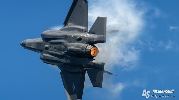 USAF F-35 Lightning II Demonstration Team 2021 Airshow Schedule Released