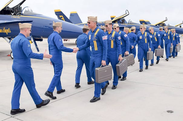 Blue Angels Return To El Centro For 2018 Winter Training Period