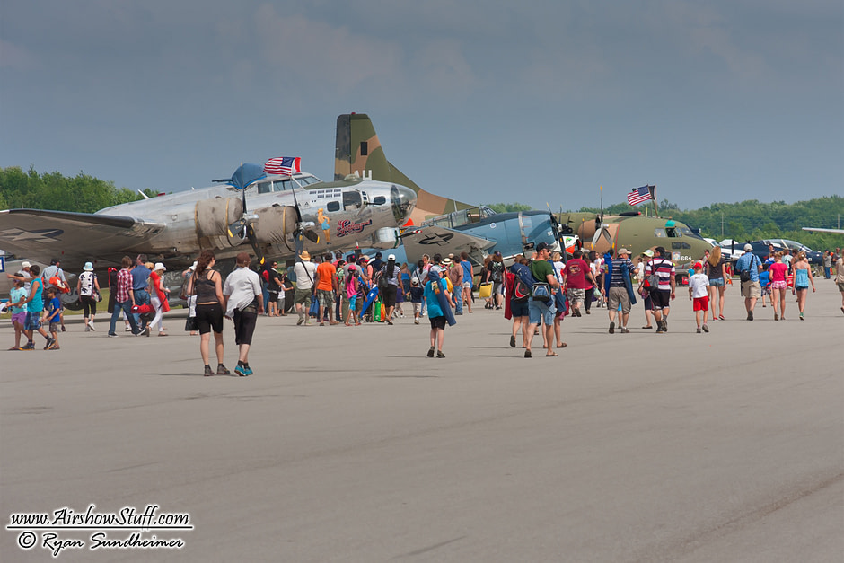 B-17 Flying Fortress - Waterloo Airshow