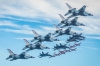 Blue Angels, Thunderbirds, And Snowbirds Combine For Incredible 21-Ship Mass Formation