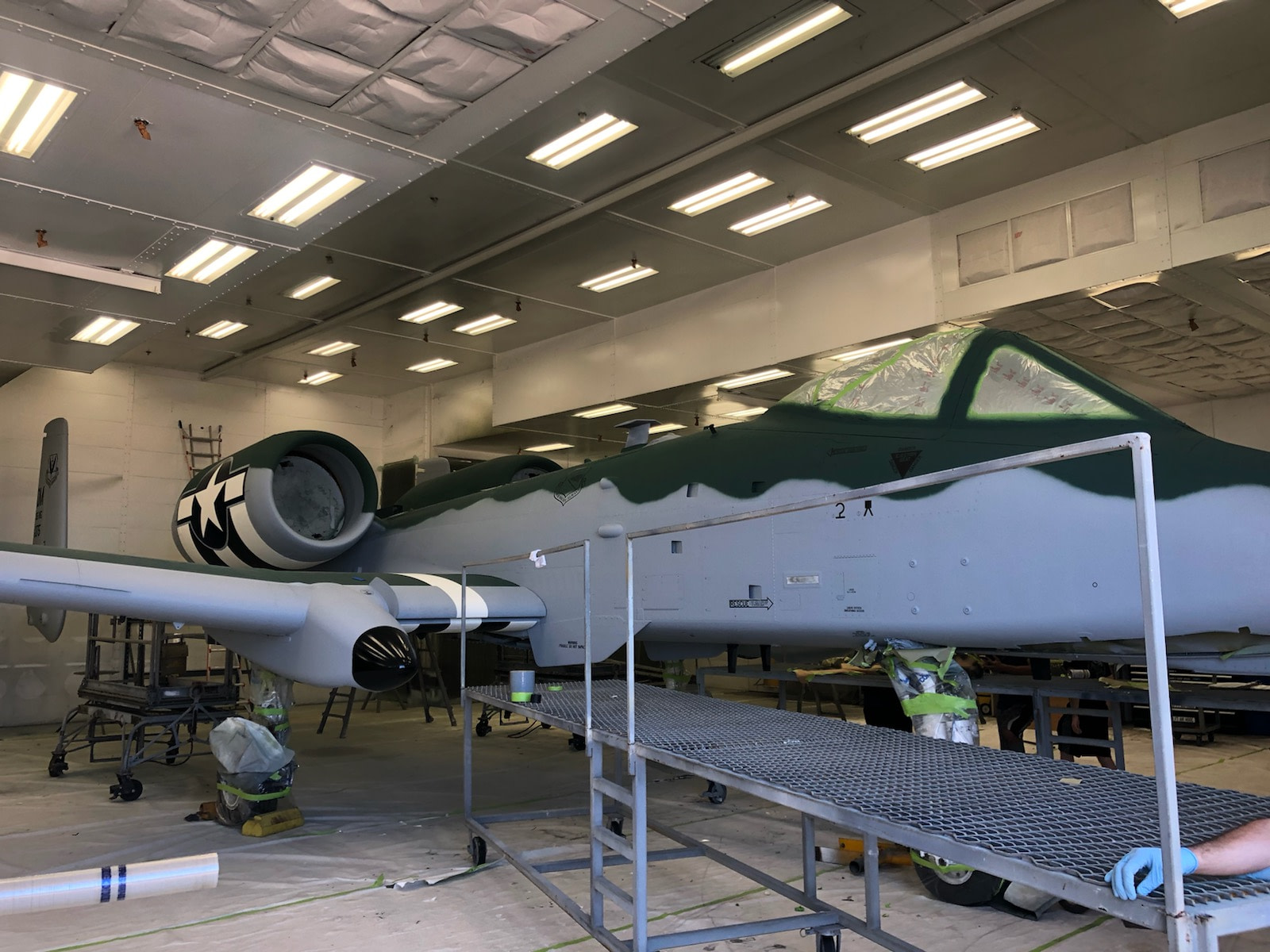 Exclusive Photos Of The A-10 Demo Team's WWII-Inspired Warthog Paint