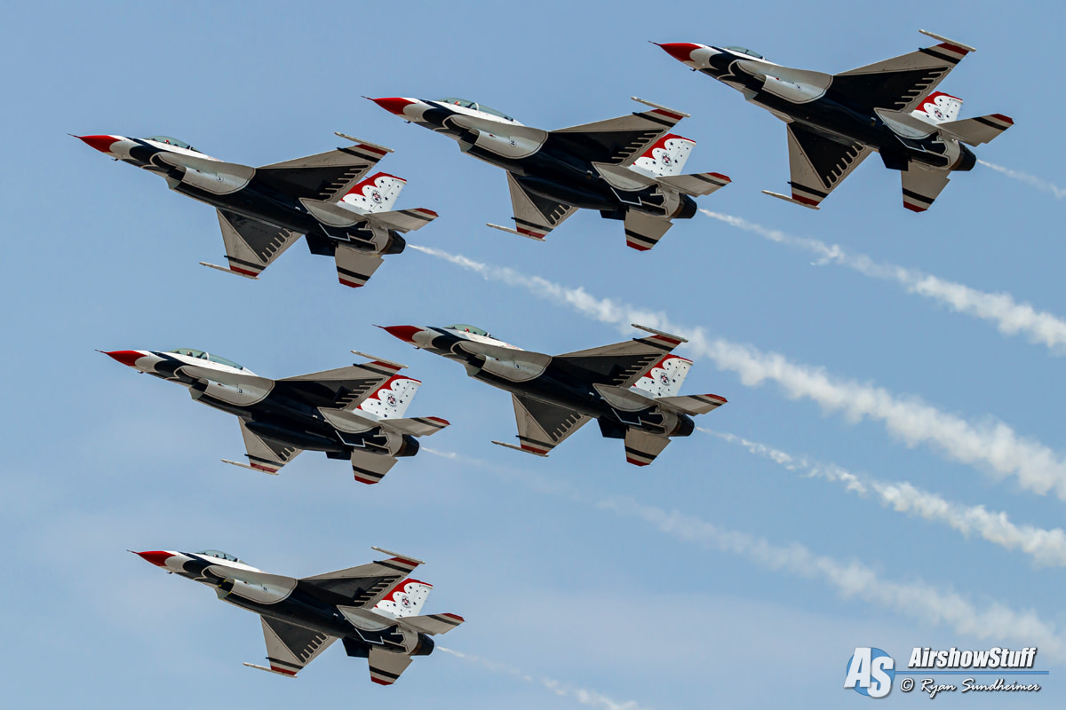 USAF Thunderbirds 2022 Airshow Schedule Released - AirshowStuff