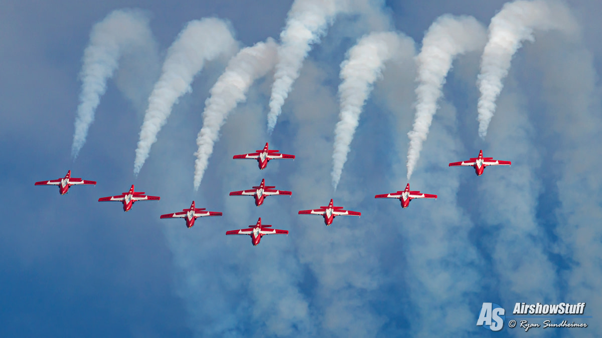 Canadian Forces Snowbirds 2022 Airshow Schedule Released - AirshowStuff