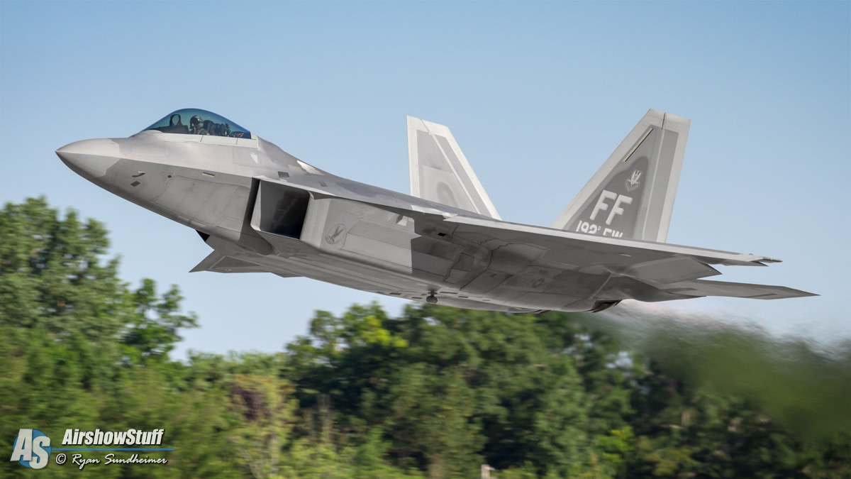 USAF F22 Raptor Demonstration Team 2024 Airshow Schedule Released