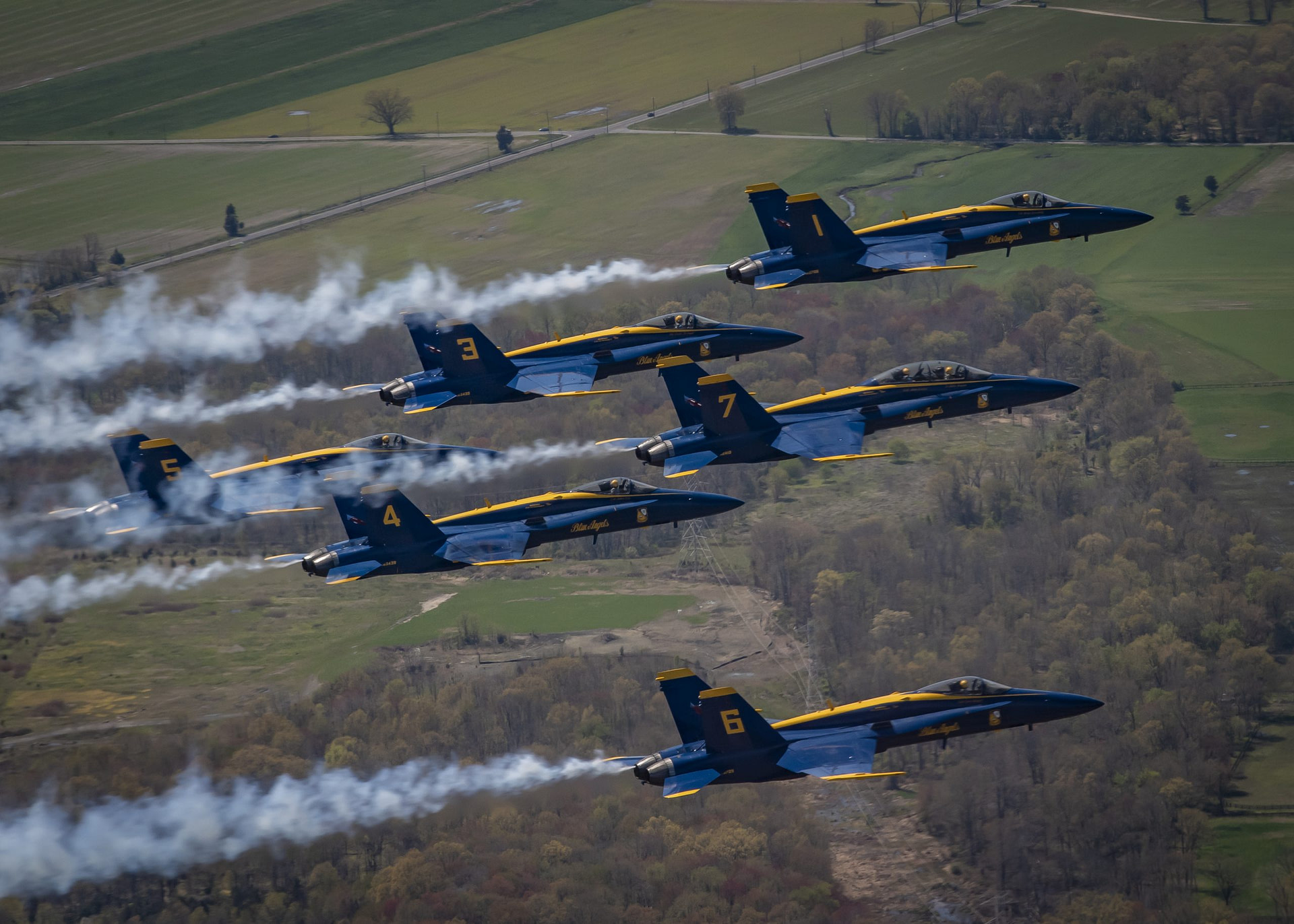 DVIDS - Images - Blue Angels and Thunderbirds joint flyover, New